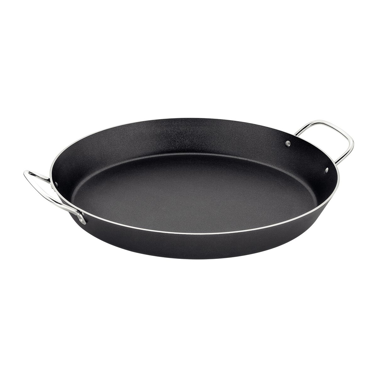 Paellera Tramontina Loreto em Alumínio com Revestimento Interno Antiaderente Starflon Max com Alças Metálicas Grafite 38 cm 5,4 L - Edição Especial